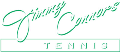 Jimmy Connors Tennis logo for NES